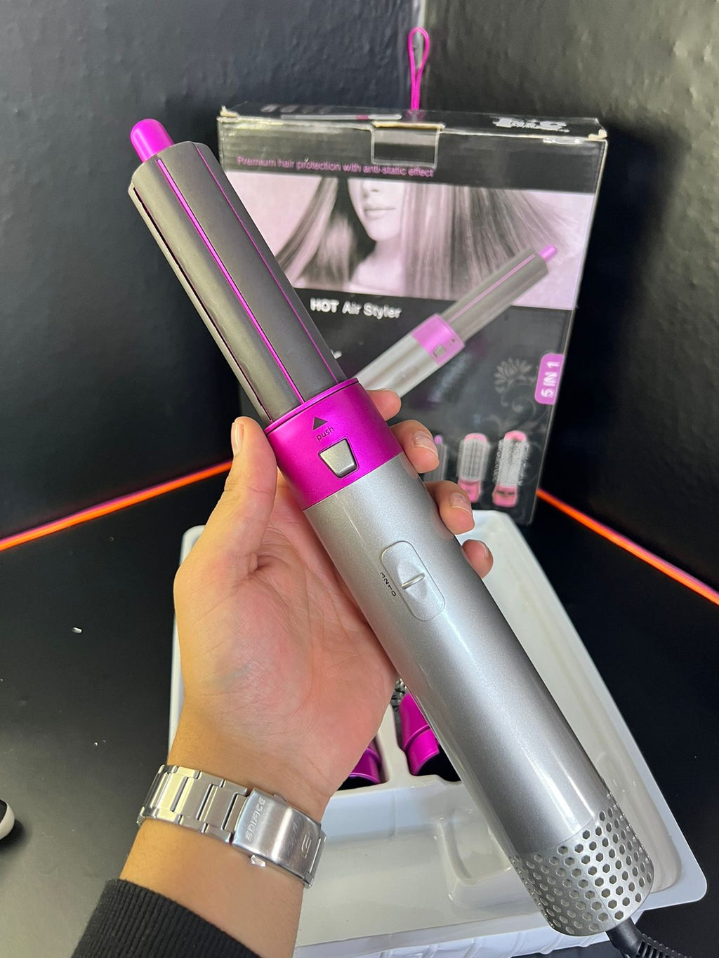 Cepillo secador dama 5 en 1